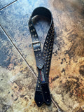 Signature DE Rex Mojo Guitar Strap by Al Bane For Leather