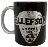 11oz Ellefson Coffee Sparkling Silver Ceramic Mug
