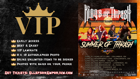 Kings of Thrash "Summer Of Thrash" VIP - June 20 - Rockhouse