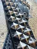 Signature DE Classic Metal 2" Guitar Strap by Al Bane For Leather