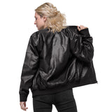 DIETH Leather Bomber Jacket