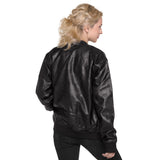 DIETH Leather Bomber Jacket