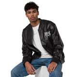 DIETH Leather Bomber Jacket