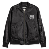 DIETH Leather Bomber Jacket