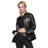 DIETH Leather Bomber Jacket