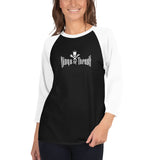 Kings of Thrash 3/4 sleeve raglan shirt