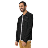 Combat Records Unisex denim jacket