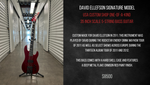 David Ellefson Signature Model USA Custom Shop 35 inch scale 5-string bass guitar