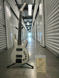 David Ellefson Signature USA Custom Shop 5 string bass guitar in Quicksilver