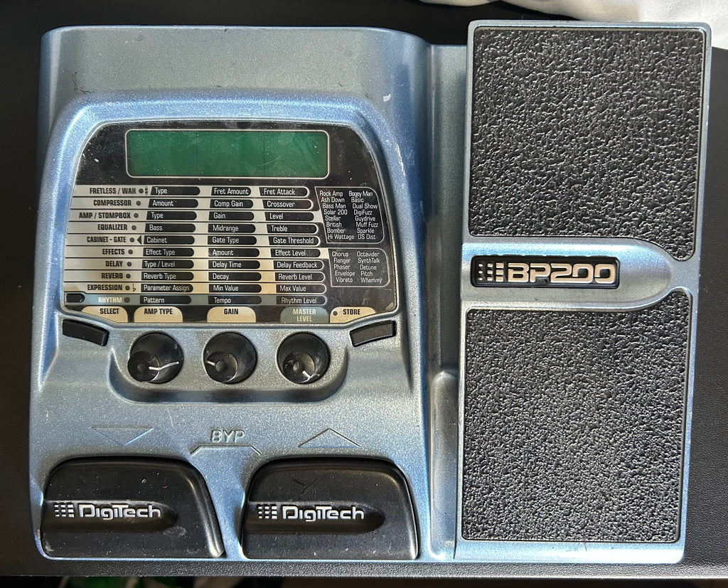 digitech bass multi effects pedal David Ellefson BP200 DigiTech Pedal – Ellefson Emporium