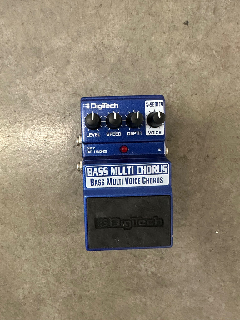 digitech chorus pedal Signed David Ellefson Digitech Effector/Bass Multi Chorus Pedal (Megad – Ellefson Emporium