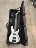 David Ellefson Signature USA Custom Shop 5 string bass guitar in Quicksilver