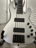 David Ellefson Signature USA Custom Shop 5 string bass guitar in Quicksilver