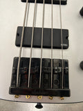 David Ellefson Signature USA Custom Shop 5 string bass guitar in Quicksilver