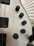 David Ellefson Signature USA Custom Shop 5 string bass guitar in Quicksilver