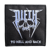 DIETH - To Hell And Back Die Hard Edition: RED BLACK Marbled Vinyl + Wristband + Patch + Autographcard