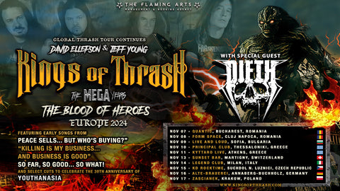 Kings of Thrash | DIETH - The Blood of Heroes VIP 11.11 Athens, Greece - Kyttaro Live